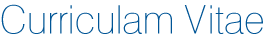 Curriculum Vitae