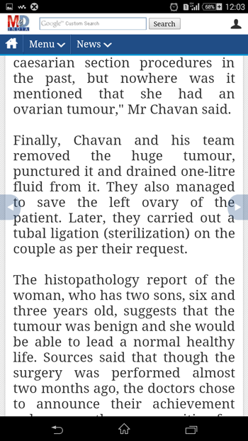 Huge Ovarian Tumour in a Pregnancy Excised during Emergency Caesarean Section