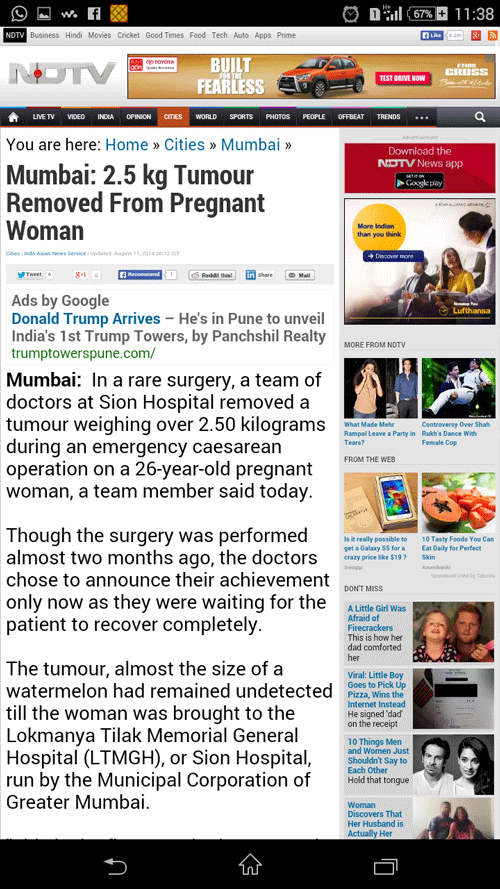 Huge Ovarian Tumour in a Pregnancy Excised during Emergency Caesarean Section